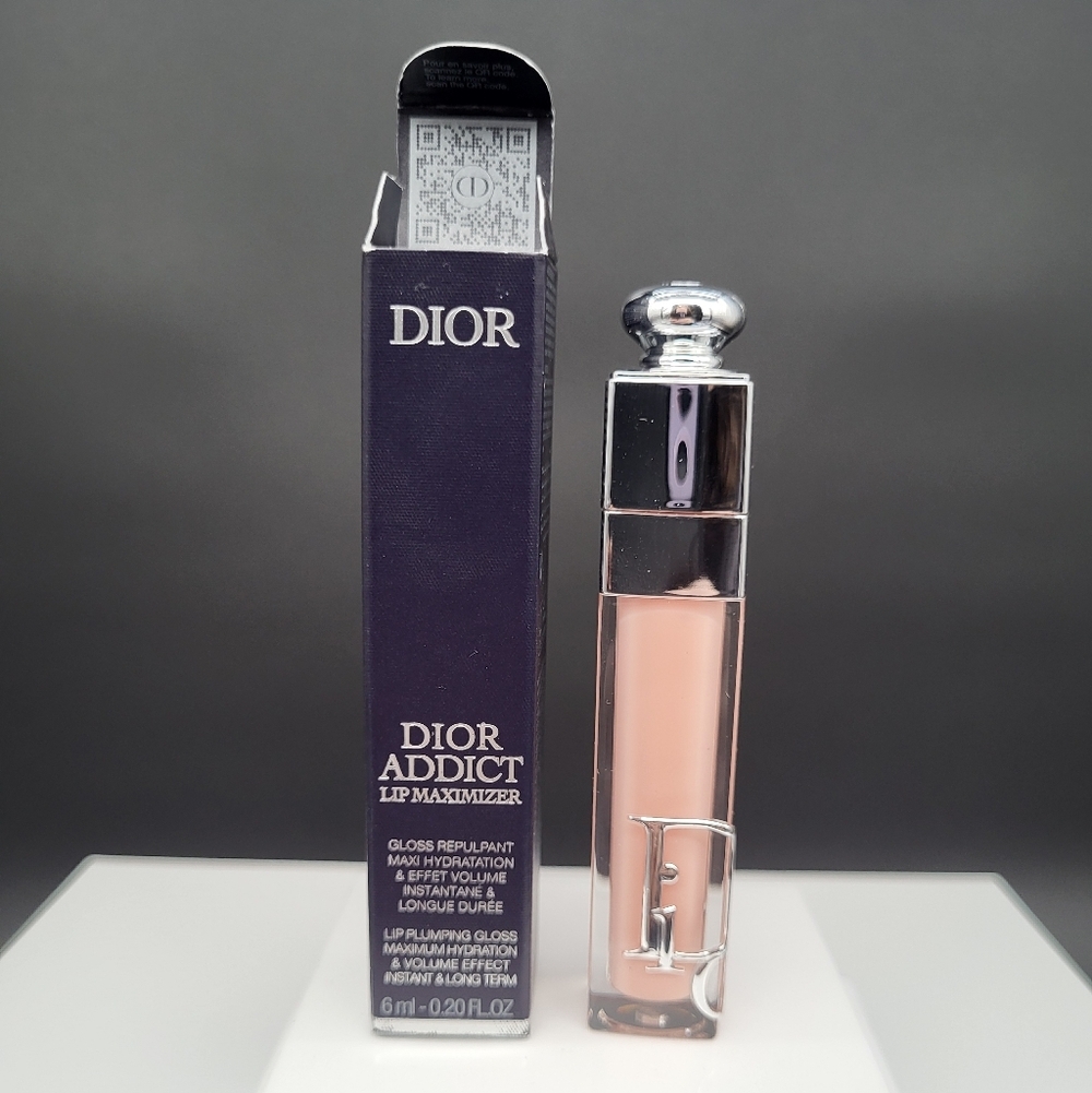 Dior Addict Lip Maximizer: Pink (001 A Delicate Pink), 2ml (Mini) NIB